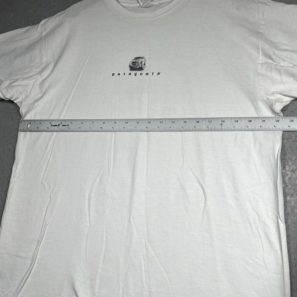 Vtg Patagonia Beneficial T's Short Sleeve T Shirt Men’s Large USA Organic Cotton - Picture 7 of 12
